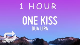 [ 1 HOUR ] Calvin Harris, Dua Lipa - One Kiss (Lyrics)