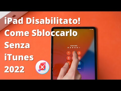 Video: Come si ripara il proprio iPod quando si dice che l'ipod è disabilitato connettersi a iTunes?