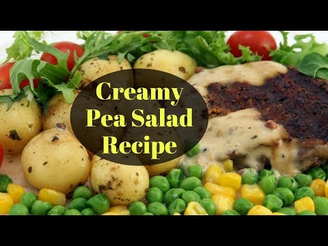 Creamy Pea Salad Recipe