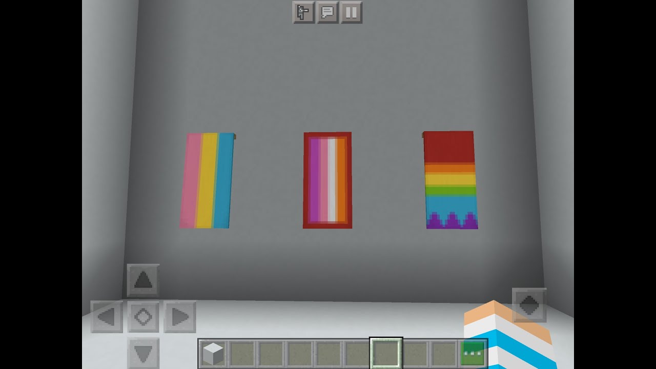 Pride Flags in Minecraft #1: Lesbian, Gay, and Pan - YouTube.