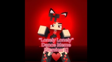 “Lonely Lonely“ Bellamy Dance Meme 😈 - Mine-imator Minecraft Animation #shorts #minecraftanimations