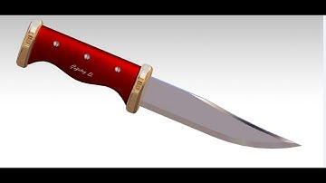 Catia V5 | Knife Design - [Bıçak Tasarımı]