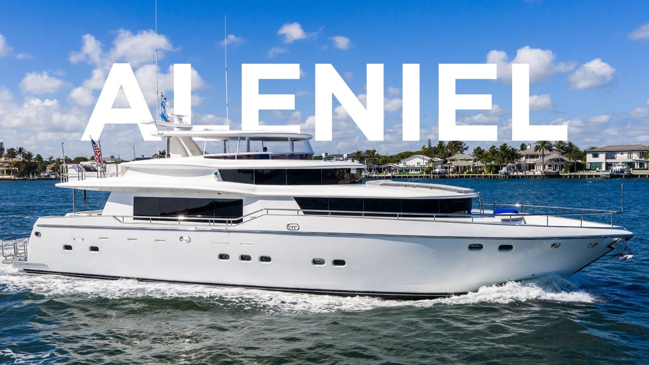 ⁣87' Johnson Yacht 2005 Full Walkthrough [ALENIEL]