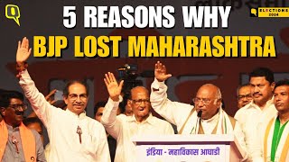 Election Results | Sympathy for Uddhav \& Pawar, Maratha Anger: 5 Reasons Why BJP Lost Maharashtra