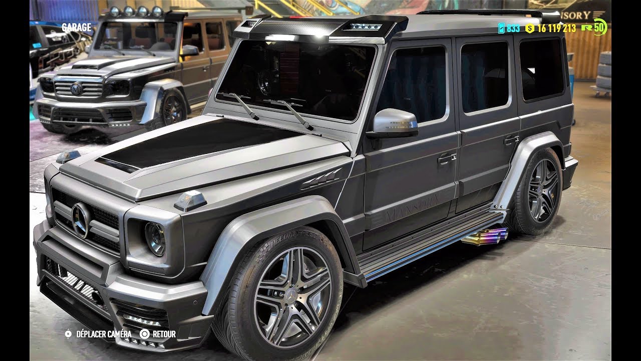 NFS Payback custom G63 AMG 1600 HP x2