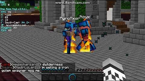 Cosmic craft pyro pvp nabz