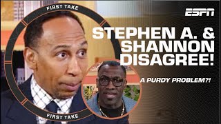 🚨 START MONDAY OFF RIGHT! 🚨 Stephen A. \& Shannon Sharpe DISAGREE over 49ers’ QB issues! | First Take