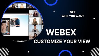 How to Lock-In and Customize Participants Video in a Webex