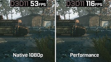 AMD Radeon RX 570 - FidelityFX Super Resolution - Benchmark Comparison - Terminator Resistance