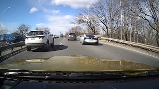 bmw i8 elegantly swimming in traffic