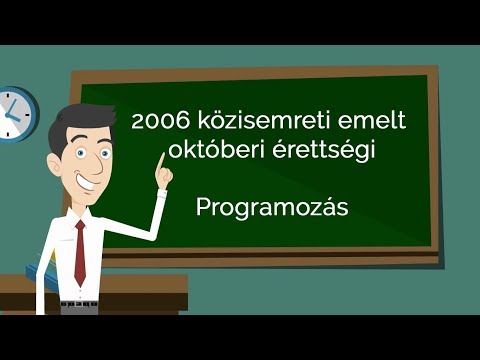 Emelt informatika érettségi megoldások c++