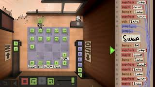 Bubble Sort Visualization in Human Resource Machine! Year 41 Sorting Floor