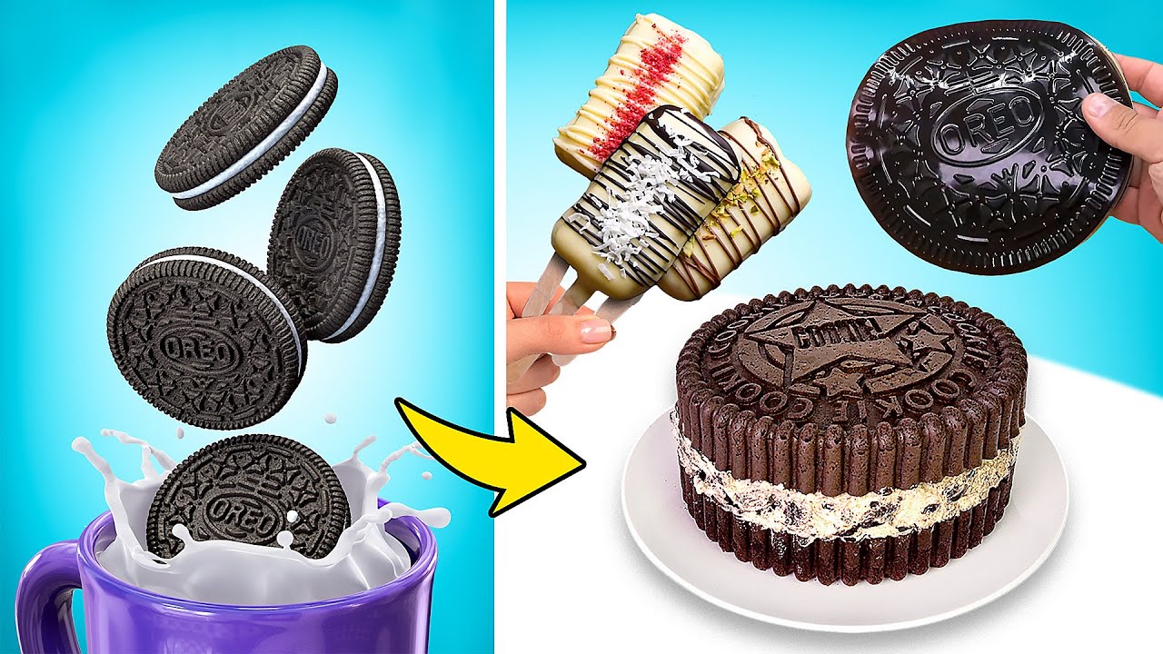⁣3 BEST Recipes With Cookies | Hilarious Cooking Crafts