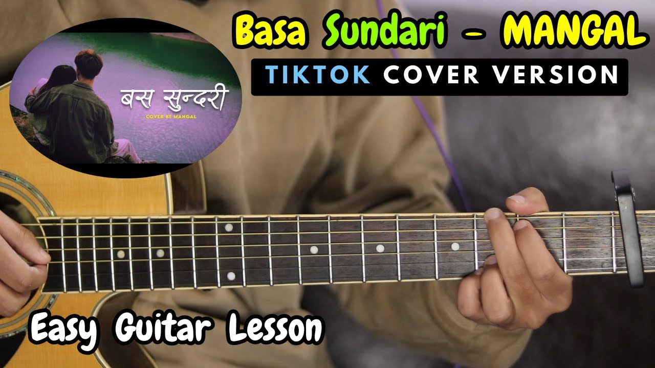 Basa Sundari - MANGAL | Guitar Lesson | Tiktok Cover