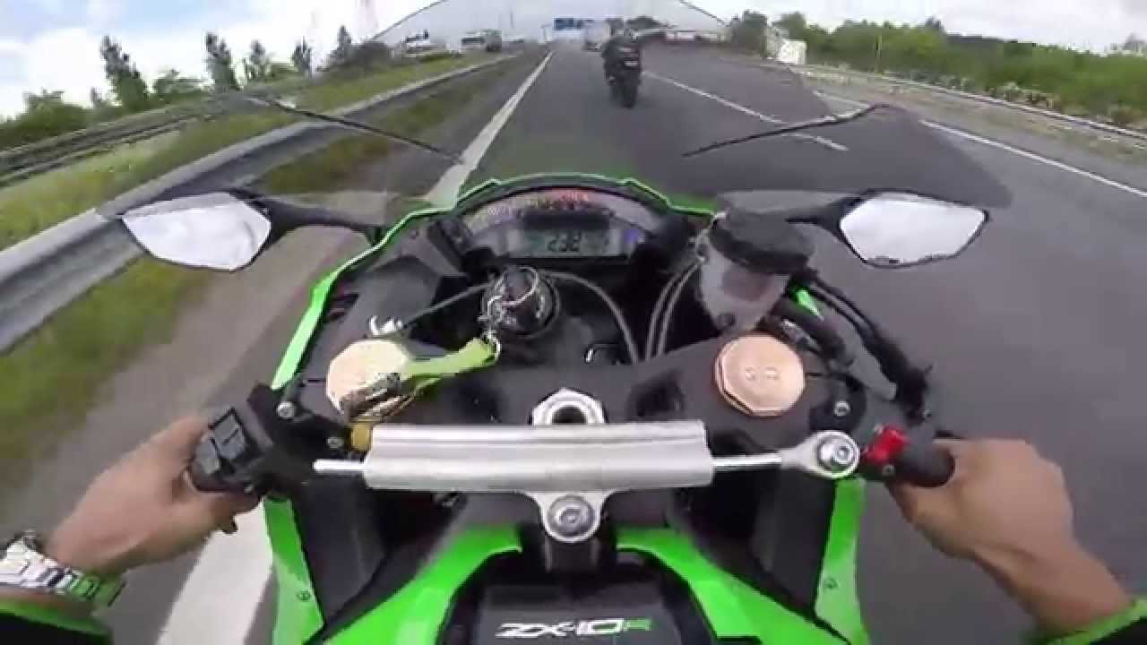 ZX10R 2013 & GSXR 600 K6 - TopSpeed - YouTube