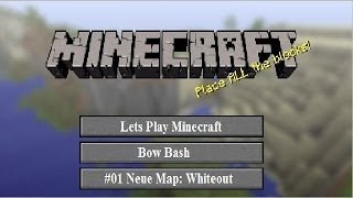 Ich hab BOGENSKILLS | Neue Map: Whiteout #001 Lets Play Minecraft Bow Bash