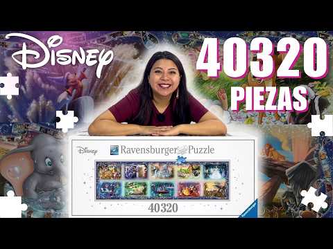 Rompecabezas de 40320 PIEZAS de Momentos Inolvidables de Disney | Ravensburger UNBOXING