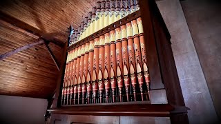 Late 19th century J.G. Pfeffer Organ  St. Patrick's Rock Church  Catawissa Missouri
