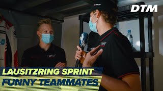 Scherer & Newey: Funny Teammates from Habsburg | DTM Lausitzring Sprint 2020