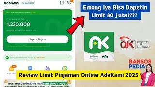 Maximum Limit for AdaKami Online Loan Application (Latest 2025)