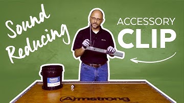 An Accessory Clip That Helps Reduce Sound | Armstrong Ceiling Solutions