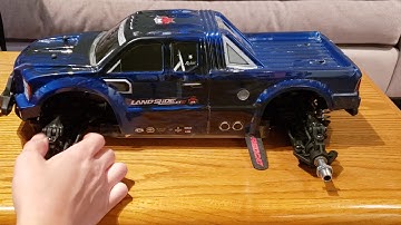 Redcat Landslide Update: Chassis Bent!