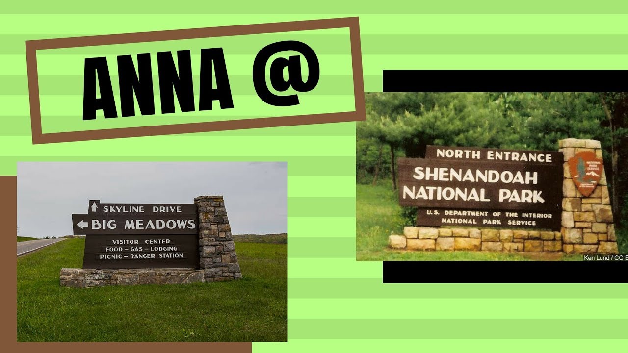 Anna @ Lewis Mountain Campground in Shenandoah National Park! Pt. 2