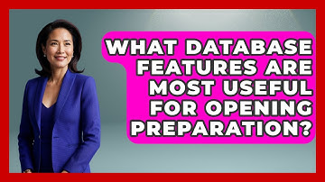 What Database Features Are Most Useful For Opening Preparation? - The Chess Codex