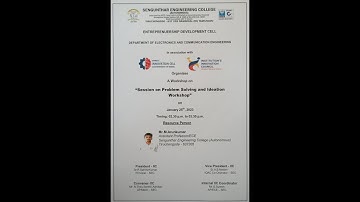 Problem Solving and Ideation Workshop