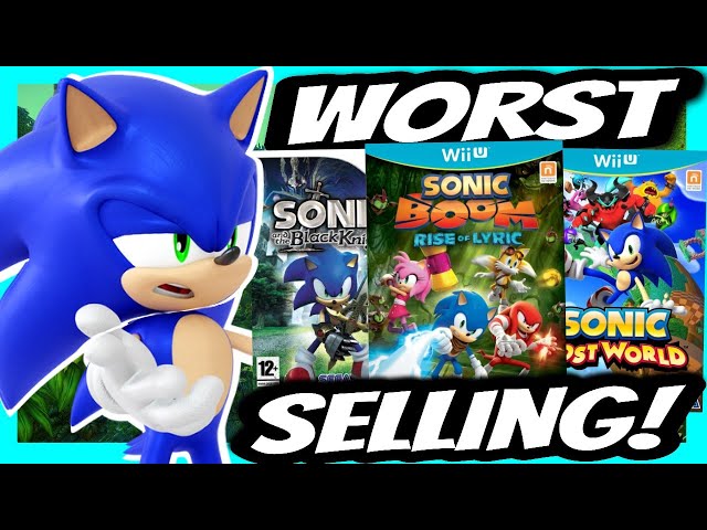 Sonic Boom is the Worst-Selling Sonic Title in History : r/Games