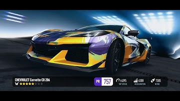 NFS No Limits | Chevrolet Corvette Z06 C8 | Stage 5 Maxed