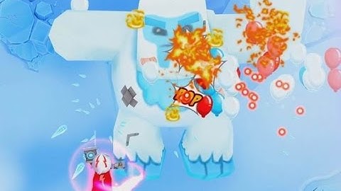 Bloons Super Monkey 2 - E11 GIANT YETI MONSTER - Frozen Fields ,28,29,30,31,32