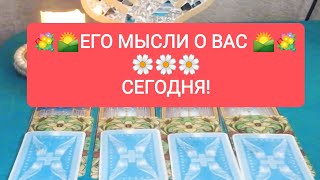 🌅💋❤️ЕГО МЫСЛИ О ВАС СЕГОДНЯ!❤️💋🌅