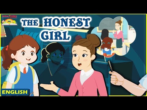 The Honest Girl | English Stories For Kids | English Moral Story | English Moral Stories Ted And Zoe