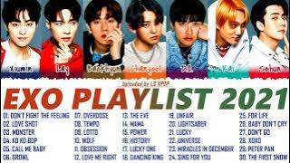 E X O BEST SONGS PLAYLIST 2021 | 엑소 노래 모음