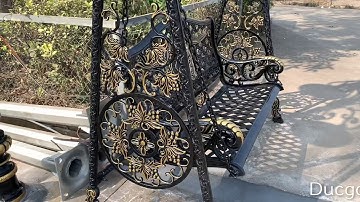 Xích đu nhôm đúc kiểu dáng sang trọng - LH: 0902.365.667