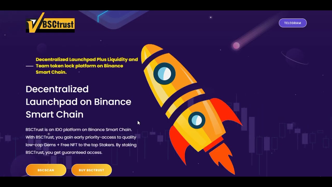 BSCTrust, a smooth yield protocol that allows holders to collect rewards from every transaction