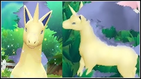 2 SHINY RAPIDASH! Pokemon Let