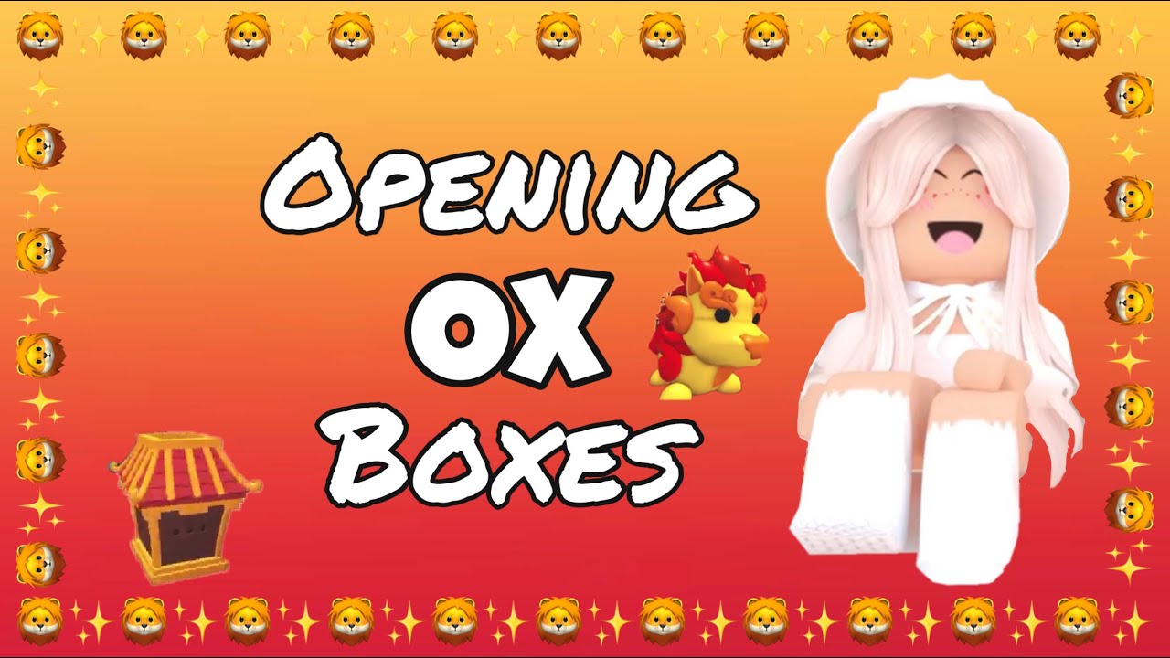 Opening $35,000 Worth of Ox Boxes in Roblox Adopt Me! **SPENDING SPREE** | NashNoxxii ♡