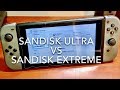 BEST MEMORY CARD FOR NINTENDO SWITCH!! SanDisk Ultra vs SanDisk Extreme REVIEW!!