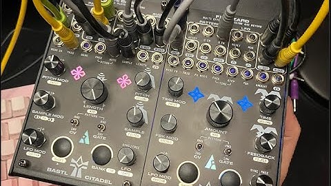 Glitchy Jam - Bastl CITADEL Wave Bard + FX Wizard