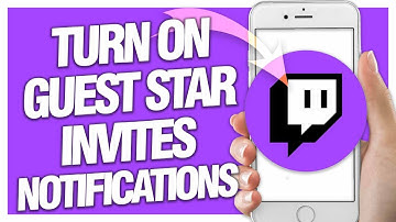 How To Turn On Guest Star Invites Notifications On Twitch App | Easy Quick Guide