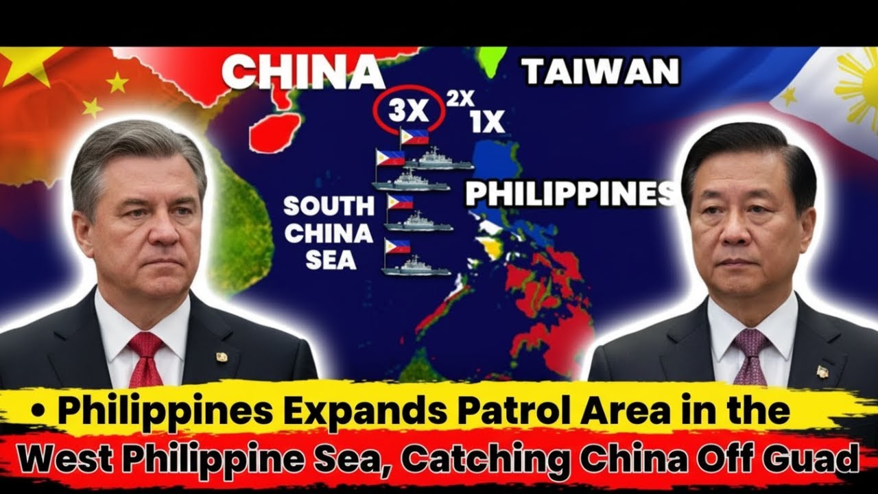 • Philippines Expands Patrol Area in the West Philippine Sea, Catching China Off Guard
