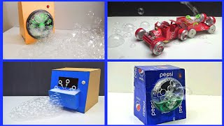 5 Amazing Bubble Machine with Motor at home