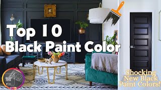 Top 10 Black Paint Colors Home 2024 ( Surprise )