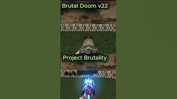 Doom 2 mods weapons Comparison Brutal Doom v22 and Project Brutality Plasma Gun