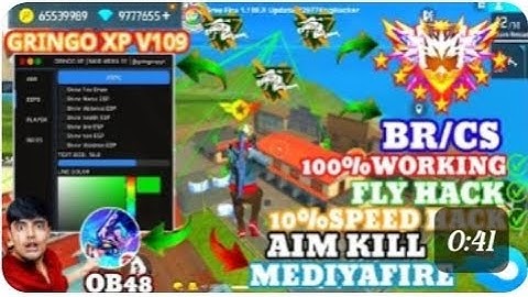 GRINGO XP V109 | OB48 FF HACK | FREE FIRE MOD MENU | GRINGO XP HACK | FF HACK