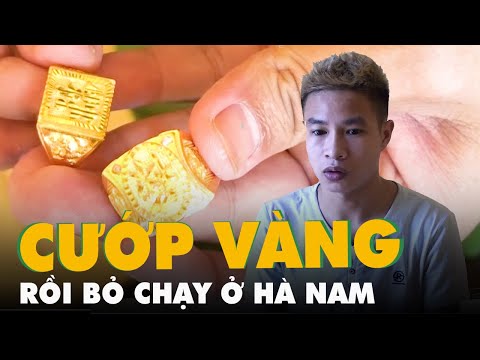 Video Vào tiệm vàng vờ hỏi mua, cướp giật 2 nhẫn vàng 9 chỉ... - youtube