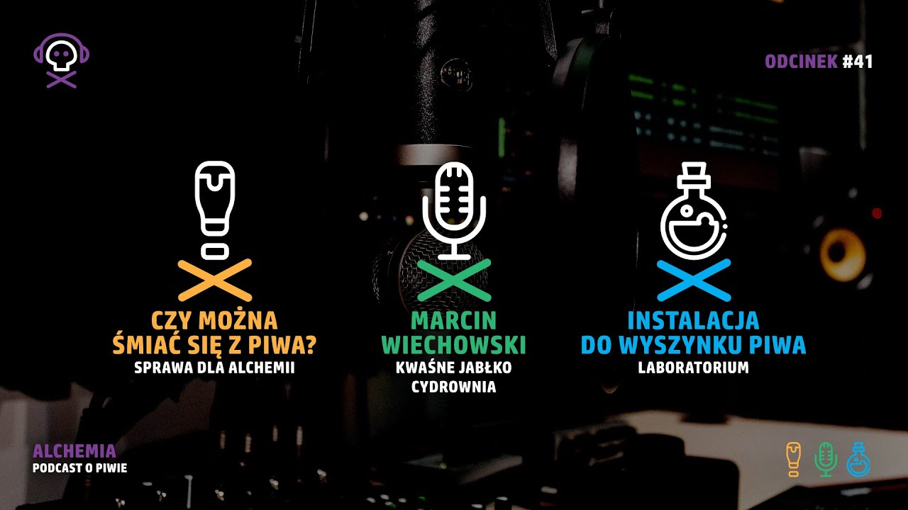 #41: Czy Można Śmiać się z Piwa, Marcin Wiechowski i Sprzęt do wyszynku