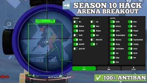MOD MENU ARENA BREAKOUT | CHEAT ARENA BREAKOUT | SUPPORT ANDROID & IOS
